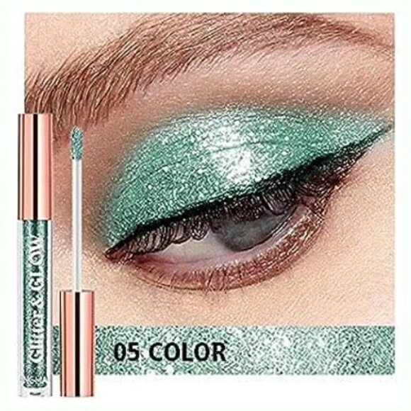 Shimmer Smokey Eyes Liquid Eyeshadow Metallic Matte Color Changing Quick Dry - Picture 8 of 16
